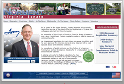Tommy Norment, Virginia State Senate -  www.senatornorment.com